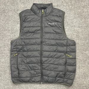 Eddie Bauer Vest Mens Insulated Puffer Outdoor Hiking Gray size M